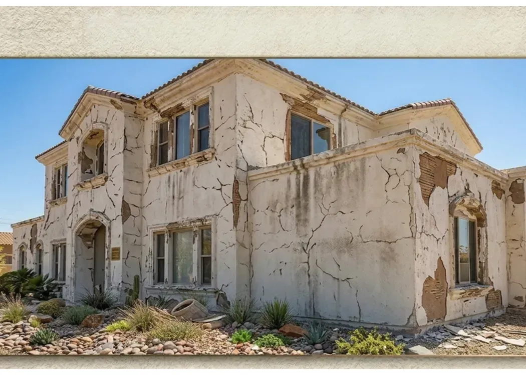Scottsdalestuccorepair stucco-repair-scottsdale-before